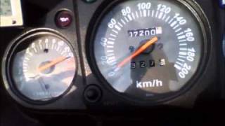 Ninja250R 0100 kmh acceleration [upl. by Liryc]