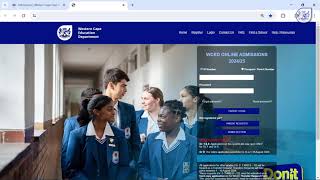 Western Cape Education Departments Online Admissions Guide [upl. by Remsen]