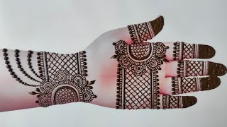 New stylish simple front hand mehndi design sawan mehandi design mehandi design mehndi designs [upl. by Eizeerb]