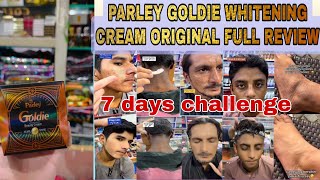 Parley Goldie Beauty cream Original full review 7 days challenge whitening in india 🇮🇳😀 [upl. by Nekciv390]