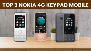 Top 3 Nokia 4G Keypad Phone 2024 I Best Nokia 4G Keypad Mobile in 2024  Review Firm [upl. by Riannon]