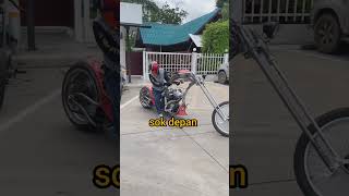 Inilah Motor Modifikasi Paling Nyeleneh Berani Mengendarainyaquot shortvideo [upl. by Idissac932]