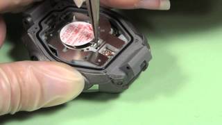 How to Change a CTL1616 Rechargeable Watch Battery in a Casio GShock [upl. by Nolyag792]