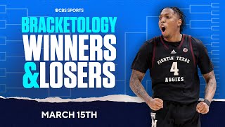 College Basketball Bracketology biggest WINNERS and LOSERS from Friday Aggies ROLL ON  CBS Sports [upl. by Adnak]