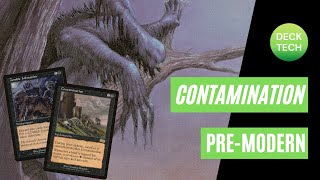 PREMODERN MTG MONO BLACK CONTAMINATION CONTROL Deck Tech [upl. by Hanima]