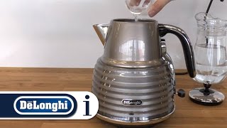 How to Descale Your DeLonghi Kettle [upl. by Ecnerewal]