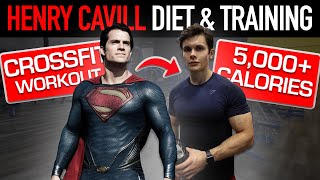 I Tried Henry Cavills Diet amp Training  5000 Calories  CrossFit Football amp Upper Body Workout [upl. by Anawad]