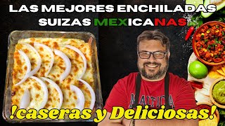 Enchiladas Suizas Mexicanas Paso a Paso Deliciosas [upl. by Reade]