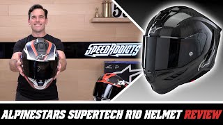 Alpinestars Supertech R10 Helmet Review at SpeedAddictscom [upl. by Frederic]