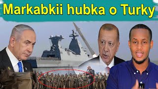 Markabki Hubka isra oo Turkiga lagu qabtay Dad shacaba baxayaskarti isr ah o is kabaxay ciidanka [upl. by Avle]