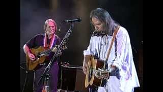 Neil Young amp Willie Nelson  Heart of Gold Live at Farm Aid 1995 [upl. by Ennairej]