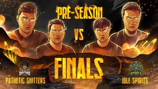 Idle Spirits vs Pathetic Shitters BO3  Lupon Civil War Season 8  PreSeason Finals [upl. by Yssep]