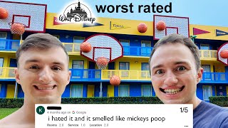 Old People Stay at Worst Rated Disney World Hotel [upl. by Aibun820]