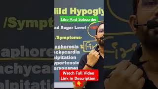 Hypoglycemia nursingeducation hypoglycemia shorts [upl. by Arihsan369]