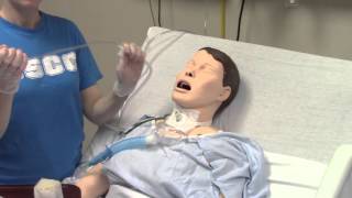 Tracheostomy Suctioning Tutorial [upl. by Nnayelhsa]