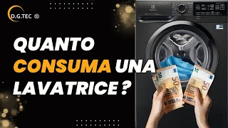 Quanto consuma la lavatrice [upl. by Lilas]