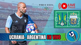 🔴 AHORA 🔴 Ucrania vs Argentina JUEGOS OLIMPICOS 2024 en VIVO 🏆 [upl. by Wilfreda]