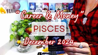 PISCES quotCAREERquot December 2024 A New Contract  Reactivating Your Soul Purpose amp Receiving Gifts [upl. by Ahsal]