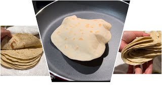 Home made Flour Tortillas Recipe  Flour Tortillas [upl. by Gibson]