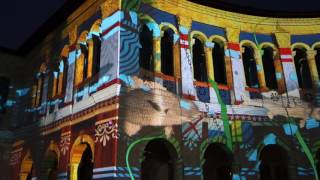 Singapore Night Festival 2016  Singapore Arts Museum Projection [upl. by Salangi]