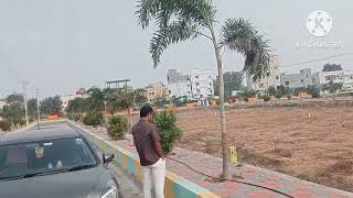 Nr TCS ADIBATLA Nr MARAM APTS BONGLUR Nr ORR EXIT 12 180sqyds HMDA plot for sale40000 Hyd [upl. by Llertnac]