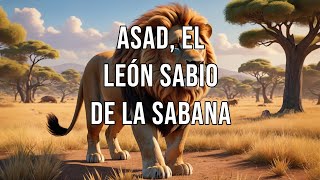 Asad el león sabio HistoriasFantásticasu2b [upl. by Ecire]