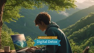 Digital Detox Affirmations  12 Hz [upl. by Dove]