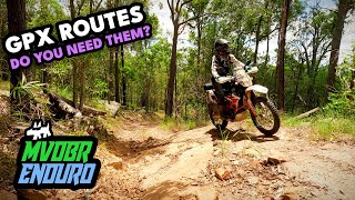 Do You Need GPX Routes To Have An Adventure A Motovlog Of Sorts  MVDBR Enduro 328 [upl. by Irreg]