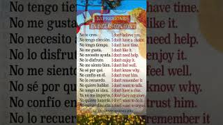 Frases en Ingles con Dont ingles tipsparaaprenderingles englishlanguage [upl. by Rebma157]