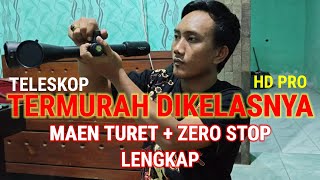 Teleskop termurah bisa main turet ya ini  cocok buat belajar longrange [upl. by Willard537]