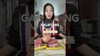 Galbitang Korean Beef Short Rib is perfect for the fall cooking koreanfood cookingasmr mom [upl. by Eikcim]