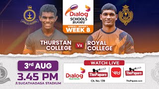 Thurstan College vs Royal College  Dialog Schools Rugby League 2024 [upl. by Glynda166]