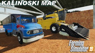 COMPREI UMA FAZENDA NO PARANÁ  KALINOSKI MAP  FARMING SIMULATOR 19  01 [upl. by Flann81]