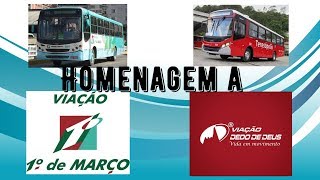 Viação 1° de Março e Viação Dedo de Deus de Teresópolis RJ [upl. by Adian661]