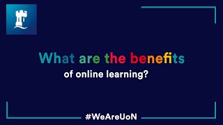 What are the benefits of online learning [upl. by Felix]