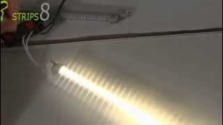 How to wire a LED T5 Tube Instruction Video [upl. by Kimberlee]