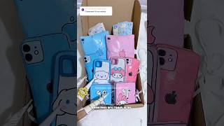 Packing cinnamoroll amp my melody fake 🎀 comment what to do next 👉🏻 papercraft sanrio shorts [upl. by Adriana710]