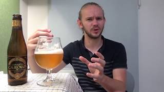 Beer Review 1334 Brouwerij Het Anker  Gouden Carolus Tripel Belgium Beer CraftBeer [upl. by Leimad]