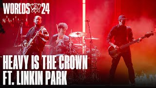 Linkin Park  Heavy Is The Crown  Worlds 2024 Finals Opening Ceremony Presented by Mastercard [upl. by Kerry]