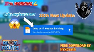 Delta Executor Keyless V617 New Update Tutorial  Fixed LagCrash  Download Latest Delta Executor [upl. by Romonda582]