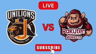 Rakuten Monkeys Vs Uni President Lions Live Baseball Match Today Scores [upl. by Kutzenco81]