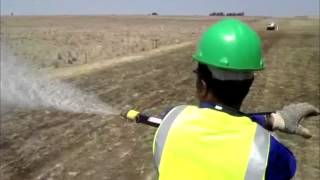 Hydroseeding Mix amp Spray [upl. by Naujid]