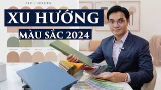 XU HƯỚNG MÀU SẮC 2024  PHỐI MÀU THẾ NÀO [upl. by Aissej]