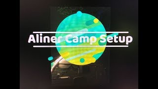 My Aliner Camp Setup [upl. by Yadroc]