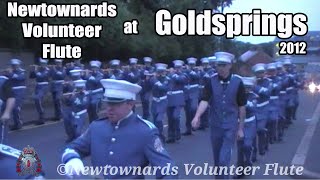 Newtownards Volunteer Flute at Goldsprings Annual Parade 2012  Full Parade with band [upl. by Lledal796]