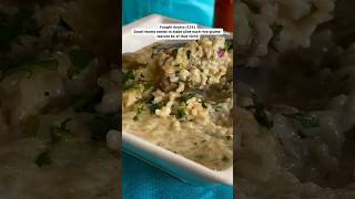 I ate funghi risotto 👍🏻 italian food vlog risotto [upl. by Llenahc997]