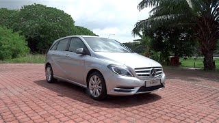 2014 MercedesBenz B 200 StartUp and Full Vehicle Tour [upl. by Lorrad]