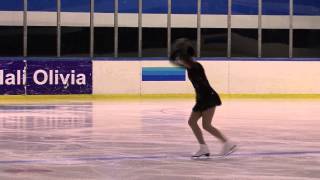 4 Mariah BELL USA  ISU JGP Baltic Cup 2013 Junior Ladies Short Program [upl. by Thun109]