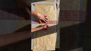 Notched collar tutorial  How to draft a notched collar collar shirtcollar shirts sewing diy [upl. by Dunton631]