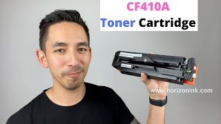 CF410A Compatible Toner Cartridge Product Video [upl. by Inavoig]